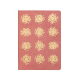 Carnet soleils dorés