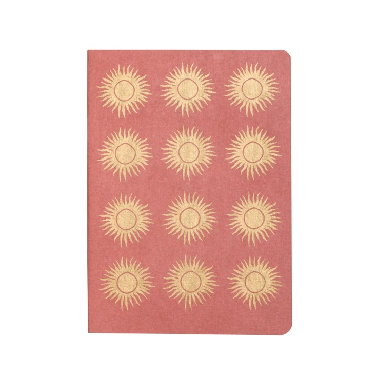 Carnet soleils dorés