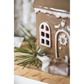 Maison photophore  pain d'épices