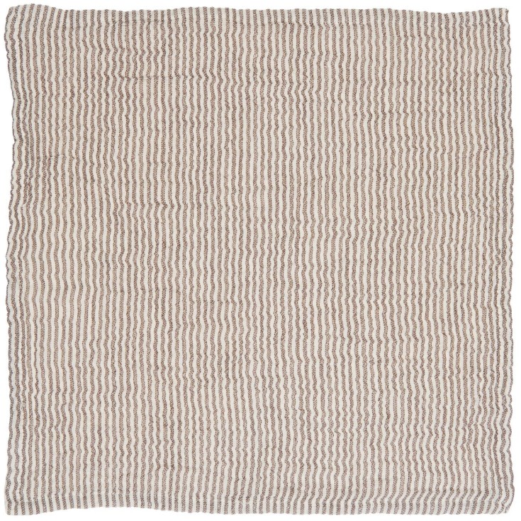 Serviette de table à rayures