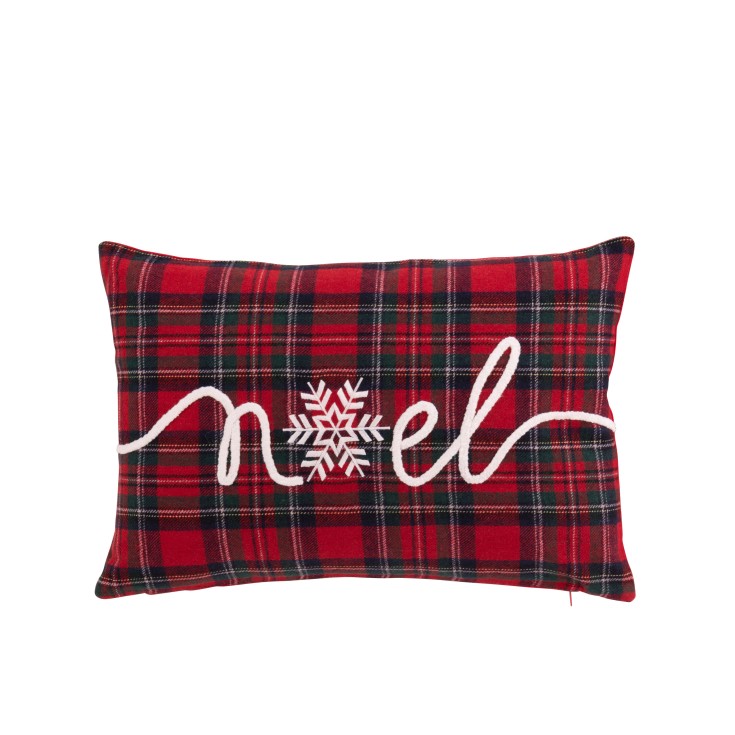 Coussin écossais Noël