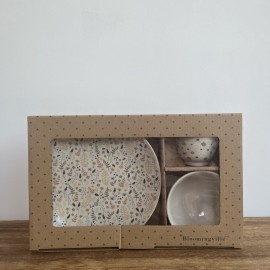 Kit vaisselle enfant "Fleur"