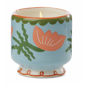 Bougie céramique "Fleur de...