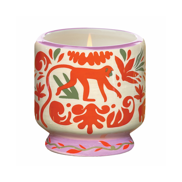 Bougie céramique "Jungle"