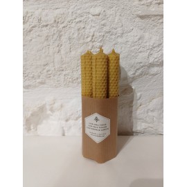 Bougie cire d'abeille lot de 7