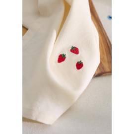 Serviette fraises