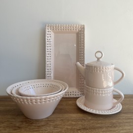 Set bols dentelle