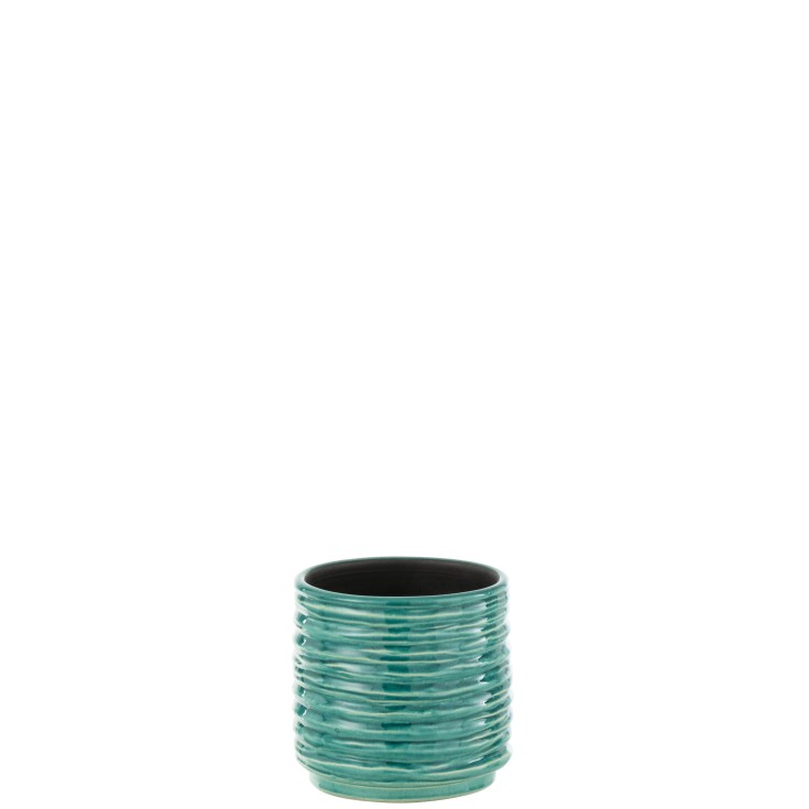Cache pot azur