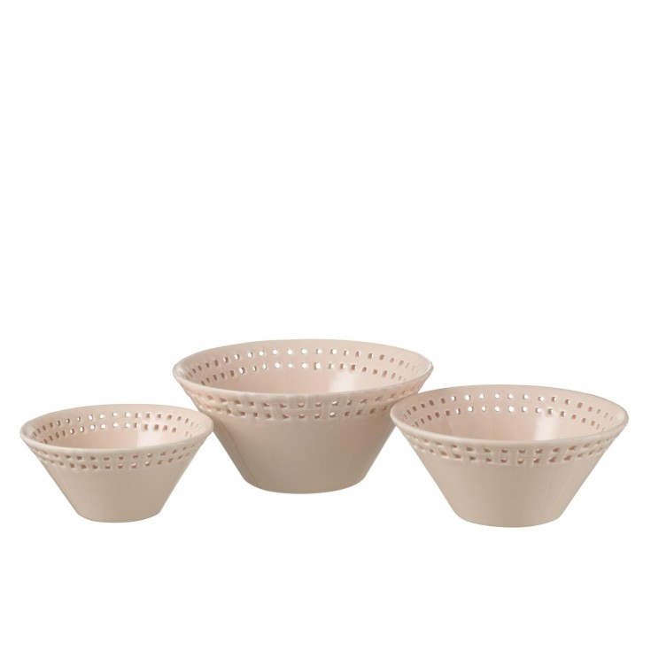 Set bols dentelle