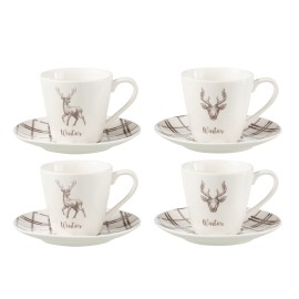 Set 4 Mugs "Rennes"