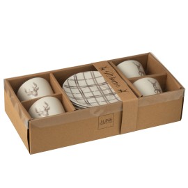 Set 4 Mugs "Rennes"