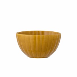 Bol en grès jaune
