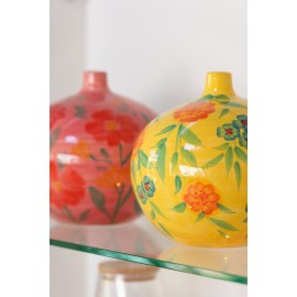 Vase Alegria jaune
