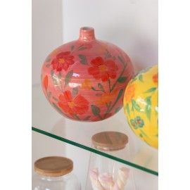 Vase Alegria rose