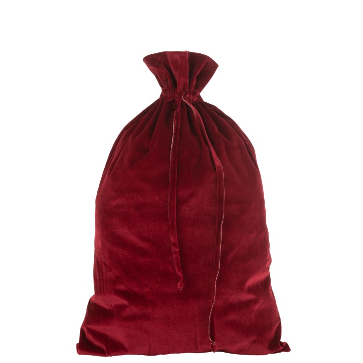 Hotte de Noël rouge