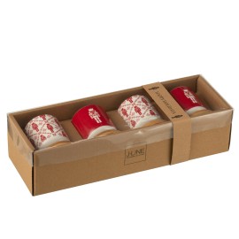 Boite de 4 tasses
